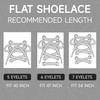 YLOKO Air Force 1 Laces, Original AF1 Shoe Laces with