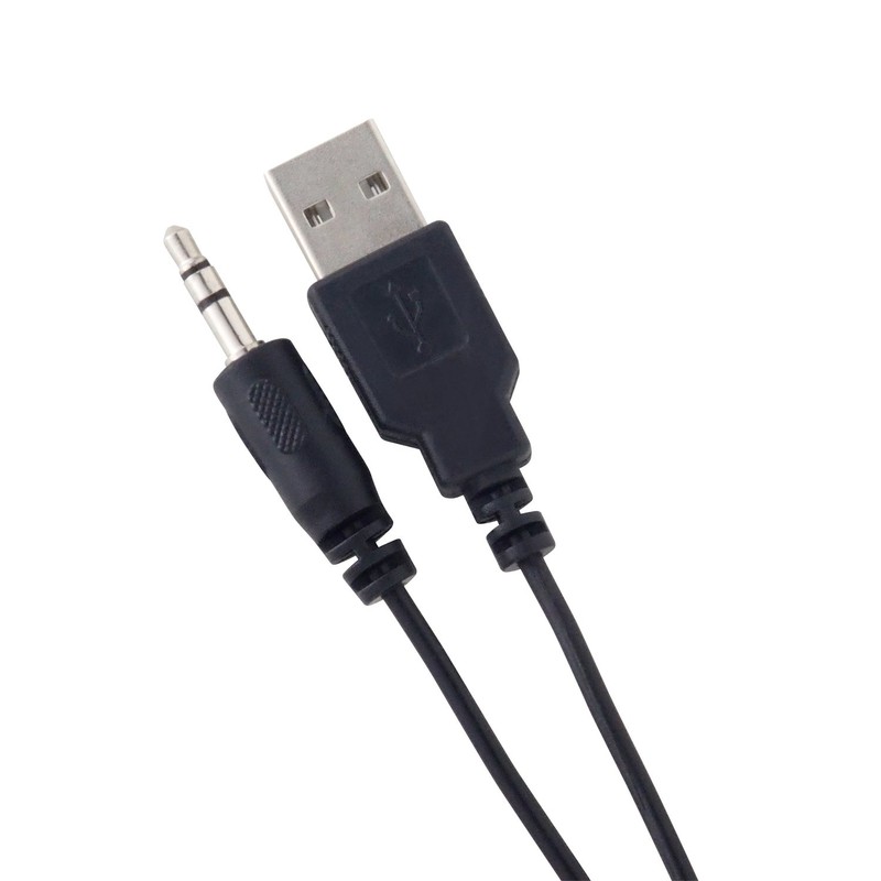 3R Speaker USB Compact [Keeece] with Volume Controller, Black 3R-KCSP02BK