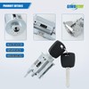 Aftermarket Ignition Lock Cylinder & Driver Door Lock Cylinder Set