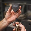 KEY-BAK Schlüsselrolle stabil Kevlarseil bis zu 15 Schlüssel mit Clip,