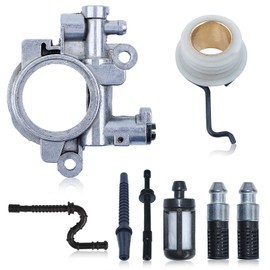 AUMEL Worm Gear Fuel Line Hose Tube Filter for Stihl 029 039 MS290 MS310 MS390 Chainsaws Replacement Parts for 1127 640 3200, 1125 640 7110 127 358 7702