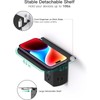 Wall Outlet Extender with Shelf and Night Light,Surge Protector,USB Wall