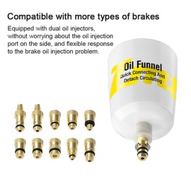 Universal Metal Connector Bicycle Disc Brake Oil Disc Oil Change and Oil Filling Tools Kit Bike Brake Repairing Tool