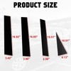x xotic tech Pillar Post Side Door Window Cover Trim