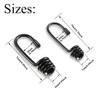 YehVeh 12 Pack Bungee Cords Hooks Replacement 1/4 Inch and