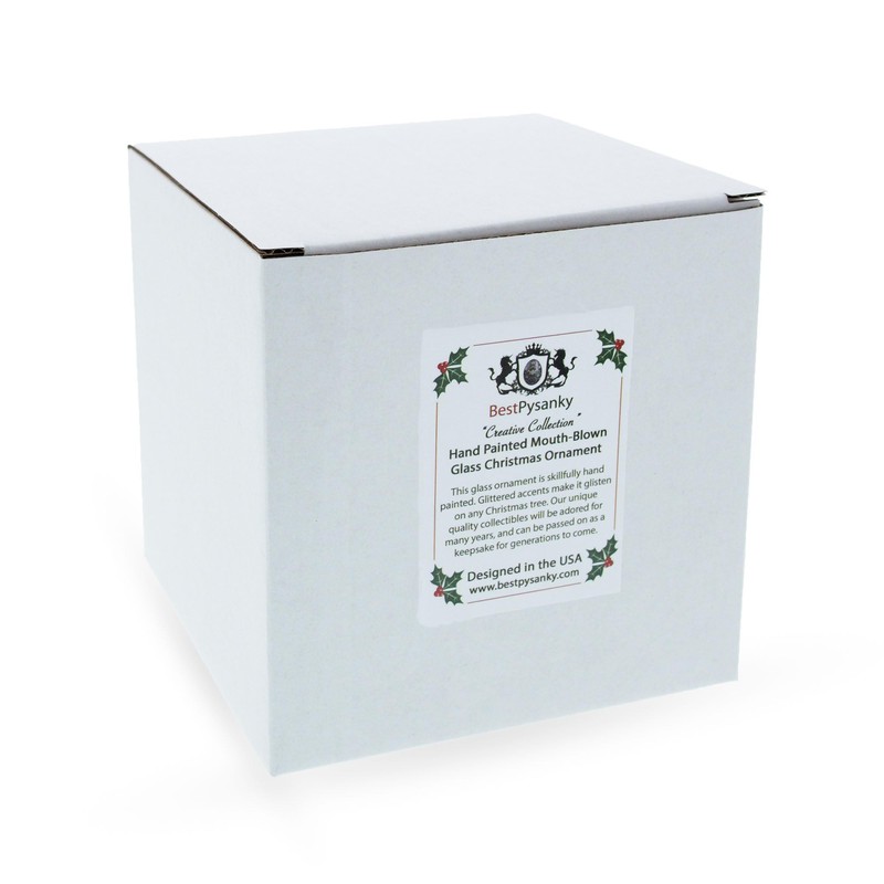 Sumptuous Fruit Platter Blown Glass Christmas Ornament