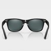SIROKO - Recycled Oxford Sunglasses - Black/Silver Grey, Black/Silver Grey,