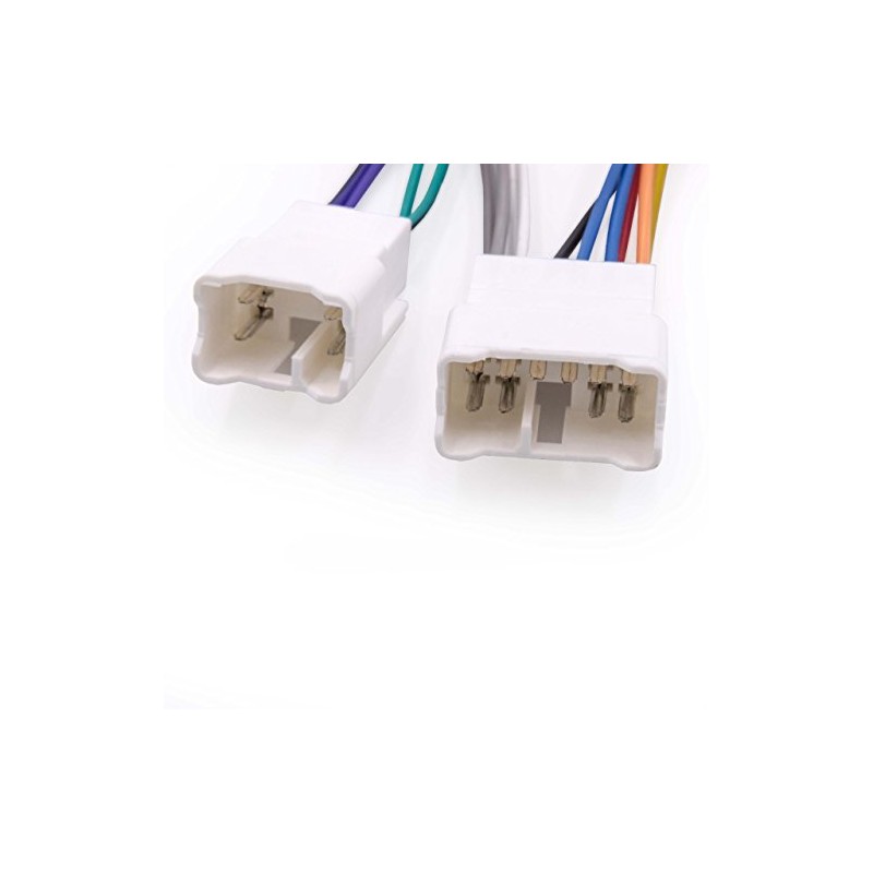 vhbw Car Radio ISO Adapter Compatible with Toyota Corolla E10