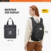 SKYSPER Small Daypack 10L/15L/20L Hiking Backpack Packable Lightweight Travel Day