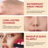 SONGVISON Cushion Foundation, Semi-Matte Finish 72-Hour Foundation Full Coverage Sun
