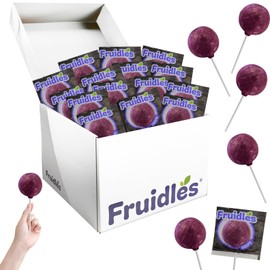 300 Grape Lollipops Candy Suckers for Kids, Perfect for Gifting, Parties, Events,10 Gram Lollipops (300-Pack)