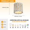 Rustic Flush Mount Ceiling Light, Farmhouse Wood Cage Semi Flush