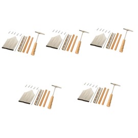 Alasum 5 Sets 17 Kalimba Shards 17 Keys for Kalimba 17 Keys Kalimba DIY Thumb Piano Accessories Kalimba Replacement Kit Thumb Piano Handmade Kit Karin