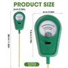 EBQOSK 3 in 1 Soil Tester, Moisture/PH/Fertility for Garden &