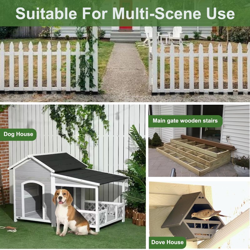 Post Sleeve, 21.8x13 Inch Fence Post Sleeve, Saver Posts 4x4