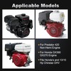 FUWTLP Billet Aluminum Valve Cover For Predator 420cc Non-Hemi For