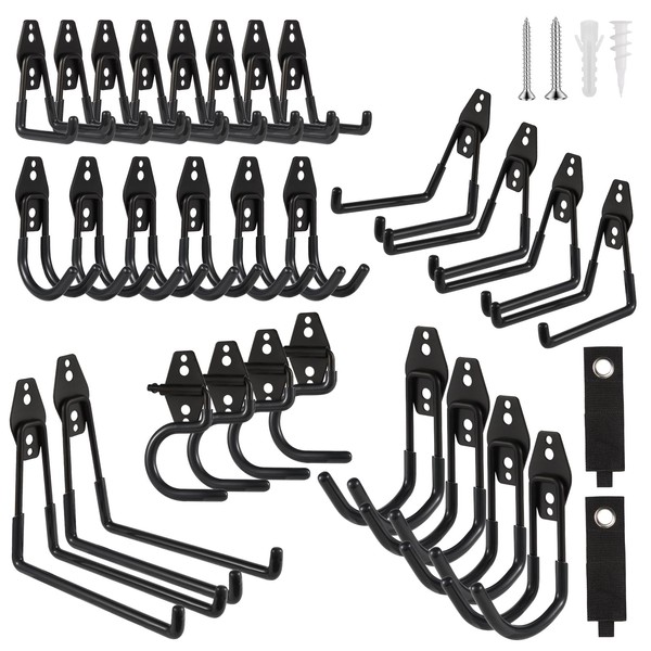 ZexHok Garage Hook Heavy Duty Wall Storage Hangers, 30 Pack