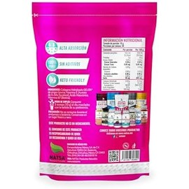 NATSA Biotina con Colágeno  Ácido Hialurónico y Vitamina E 500 grs