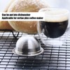 Refillable Coffee Pod Reusable Coffee Powder Capsule Stainless Steel 70ML