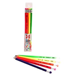 Lapiz de Madera Triangular de Grafito | No. 2 Shely Neón | 8 Piezas | Juego de lápices de Colores | Kit de Lapices | Lapices para Arte | No Toxico