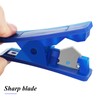 ERGAOBOY 5pcs Blue Pneumatic Hose Cutter Suitable for Cutting Nylon
