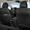 Car Seat Covers Full Set, Memory Foam Leather Car Seat