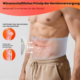 gagaiuco Umbilical Hernia Belt for Men and Women - Abdominal Bandage with Compression Cushion - Navel, Navel, Epigastrium and Navel Hernia Prevention Aid L