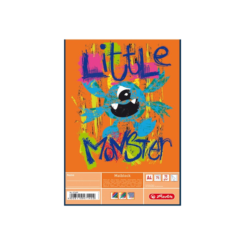 Herlitz Comic Colouring Pad A4