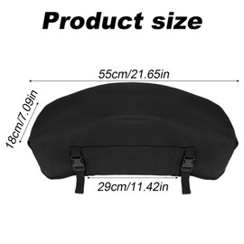 Winch Protective Cover, Waterproof Heavy Duty Winch Cover Weatherproof Protector Accessories for 8000-12000 lb to 13500 lb Indoor Outdoor Electric Winches