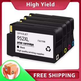 Toner Kingdom 4 pack 952XL Ink for HP Officejet Pro 7740 8710 8210 8720 8216 8715 7720 8702