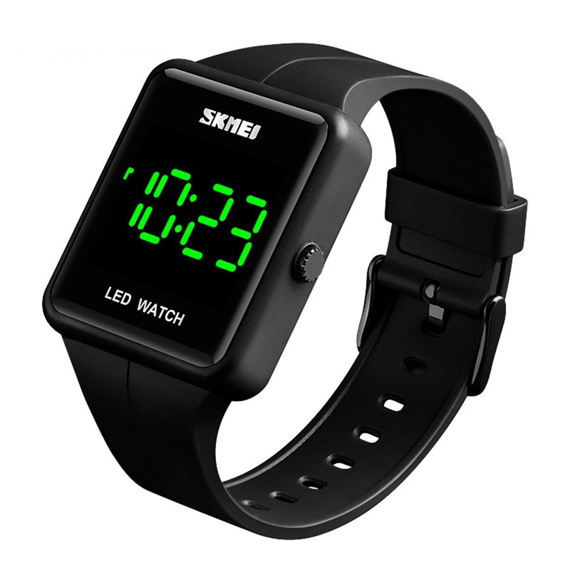 Gosasa Large Face LED Digital Watch Date Time 3Bar Waterproof