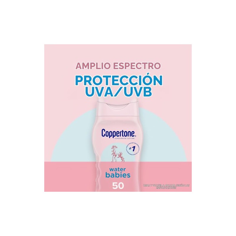 Coppertone - WaterBabies Sunscreen Lotion Broad Spectrum SPF 50 (8