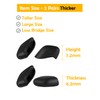 2 Pair Thicker Size Nose Pads Replacement Nose Pieces for