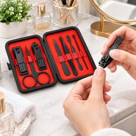 Nail Clipper Set with Manicure & Pedicure Tools – Multi-Function Nail Care Kit for Personal Grooming at Home and Travel