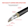 LoongGate Microphone Cable XLR Female to 1/4 Inch 6.35 mm