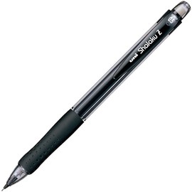 Mitsubishi Pencil M5100Z.24 Mechanical Pencil, Very Sharaku Z, 0.5, Anti-Fatigue, Black, Pack of 10