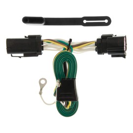 CURT 55256 Vehicle-Side Custom 4-Pin Trailer Wiring Harness for Select Ford F-150, F-250 LD