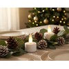 CozierGlow Rechargeable Flameless Tealights Candle with Remote Timer, 3D Moving