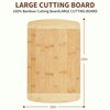 DYTesa Bamboo Cutting Board 16x10x1 inch with Juice Groove -