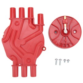 Car Ignition Distributor Cap Rotor Kit 120142 For Astro Beretta Blazer Cavalier Corsica Express K1500 Lumina Monte Red