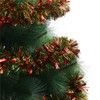 VEYLIN 10 Meter Sliver Xmas Decoration Tinsel with Star for
