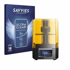 Savvies 18 Pack Screen Protector compatible with Anycubic Photon Mono M5s Protection Film Clear