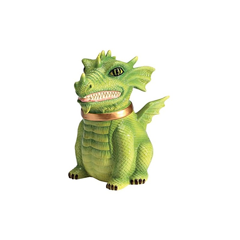 PTC Dragon Cookie Jar Ceramic Cute Kitchen Accessory