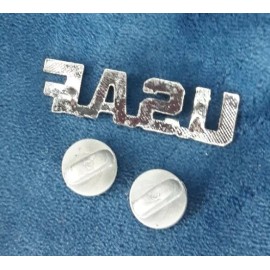 USAF US Air Force (1-5/8") Military Hat Vest Lapel Pin Badge Vet Veteran