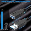 Pasow Paquete de 2 cables de extensión USB 3.0 SuperSpeed