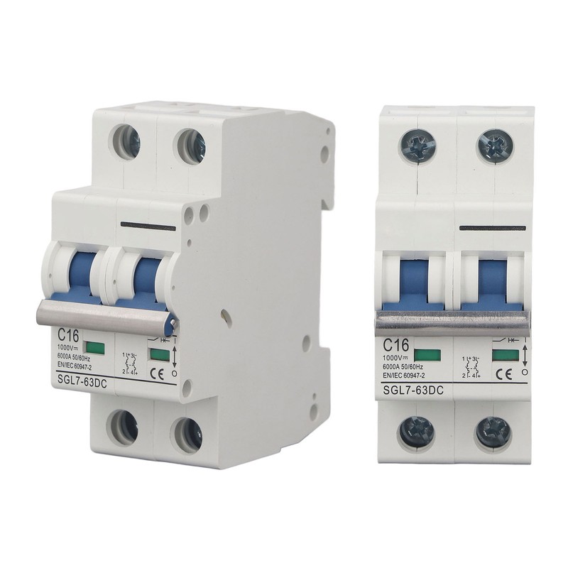DC Miniature Circuit Breaker Pa66 Quick Response Arc Extinguishing PV