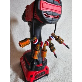 Unbranded Great Gift for the DIY'er. Drill Daddy Driver Bit Holder with 4 drive bits