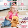 Mineup Cute Capybara Cuddly Toy, 23 cm Capybara Plush Toy,