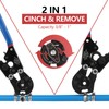EFIELD 2-in-1 Ratchet Pex Cinch Crimping Tool with Removing Function