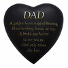 GIFTS 4 ALL Graveside Memorial Plaque for DAD, RIP Dad